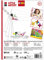 Marabu KiDS Little Artist, Künstlermal- und Bastelpapier DIN A4, 170 g/m², 20 Blätter aus FSC-zertifiziertem Papier, für Bastelfarbe, Fingerfarbe, Wasserfarbe und Stifte, 0320000000100