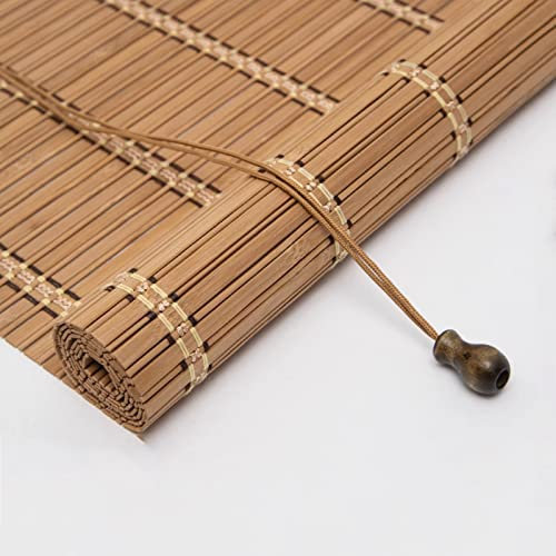 Tende in Bambu da Esterno - Tenda A Rullo in bambù per Finestra - Tenda da Sole Personalizzate, Fresche, Privacy, Arredamento Casa per Gazebo, Patio, Tapparella Avvolgibile, Tenda Finestra