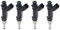 Auto Einspritzdüse Für Toyota Für Yaris 1,3 L 2010 2011 2012 2013 Kraftstoff Injektor Düse 0280158213 Kraftstoffinjektor (Size : 4pcs)