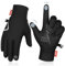 Benirap Fahrradhandschuhe Herren Damen Warme Winterhandschuhe Wasserabweisende Touchscreenhandschuhe Winddichte Laufhandschuhe rutschfeste Sporthandschuhe zum Laufen, Radfahren, Klettern -TM01,S