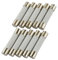 10er Packung SeKi Keramik Sicherung 12A, 6x30mm, Träge; Glassicherung Feinsicherung 250V