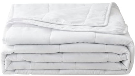 Good Nite Sommerbettdecke 220x240, Polyester, Steppdecke, Dünne Bettdecke, Weiß, 220x240 cm, Kühlend, Weiche Kuschelige