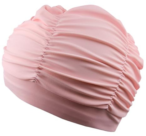 AOEVUIR 1 Pcs Cuffia Piscina Donna Cuffia Piscina per Adulti con Capelli Lunghi Cuffia Piscina Donna e da Cuffia da nuoto per capelli lunghi