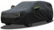 CNRONGLISW Autoabdeckung, Vollabdeckung, wasserdicht, staubdicht, schneefest, Antifouling- und UV-Schutz (schwarz, 470-490cm SUV)