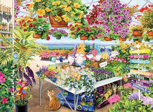Ravensburger Glorious Garden Center 500 Teile Puzzle | Tolles Geschenk für Puzzler | Deutsche Premium Handwerkskunst | FSC-zertifiziertes nachhaltiges Holz