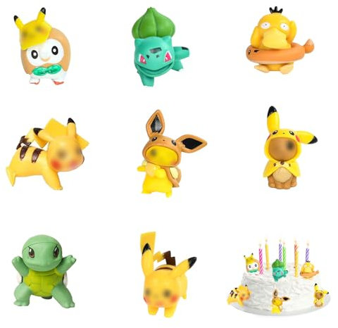 Mini Figure, 8 PCS Tortendeko Figuren, Tortendeko Geburtstag, Tortendeko Kindergeburtstag, Tortendeko Geburtstag Junge, Tortendeko Kindergeburtstag Mädchen