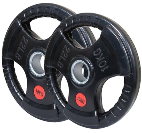 plate weights (Pair of 10kg Weight Plates)