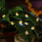 MARELIDA LED Draht Lichterkette mit Schmetterlingen 120cm 10LED Frühlingsdeko Ostern Sommer Deko Girlande Batteriebetrieb für Innen