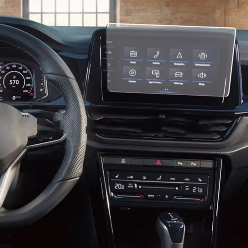 SZYNBQ Spurverbreiterungen Kompatibel Mit Vw Für T-ROC 2022, 1 Stück, Gehärtetes Glas, Schutzfolie, Auto-GPS-Navigation, Displayschutzfolie, Zubehör(for GPS)