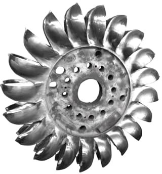 HYRTEFBN Turbina Pelton Generatore di energia idroelettrica Ruota Pelton