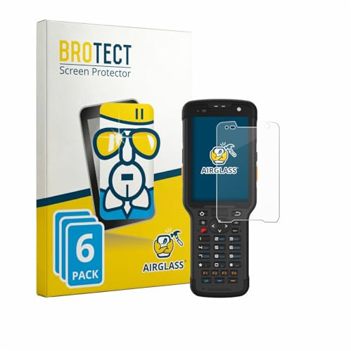 BROTECT 6 Stück Schutzglas für Newland Speedata SD35 Leo Schutzfolie Panzer Folie Glas[Extrem Kratzfest 9H, Anti-Fingerprint, Ultra-Transparent]