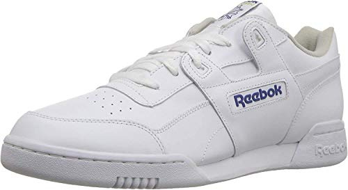 Reebok Men's Club C 85 Sneaker, White Royal Blue, 6 UK