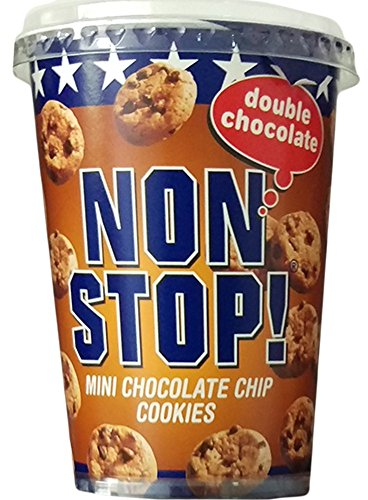 Non Stop! Mini Chocolate Chip Cookies 8 x 125g (Double Chocolate Kekse)