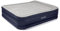 Intex Dura-Beam Standard Series Deluxe Pillow Rest Raised Airbed w/Soft Flocked Top for Comfort, Built-in Pillow & Electric Pump, Bed Height 16.5, Queen