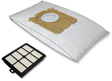 Kallefornia® 20 sacs d'aspirateur Kallefornia K43 + 1 Filtre Hepa Kallefornia k753 Convient pour AEG VX7–2-crak