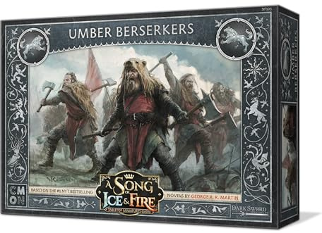 CMON CoolMiniOrNot CMNSIF103 Game of Thrones A Song of Ice and Fire Miniatures Umber Berserkers Expansion, Multi Colour