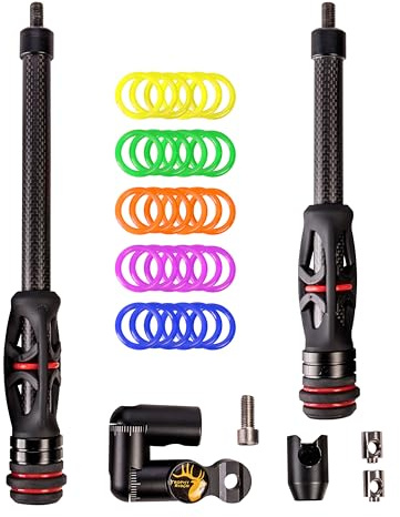 Trophy Ridge Hitman Bogenstabilisator-Set, 15,2 cm und 20,3 cm