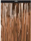 Lametta Vorhang - 300 x 100 cm Fransen aus Folie Tür Tisch Wand Fenster Deko Hochzeit Party Geburtstag Glänzend Dekoration Basteln Hochzeitsdeko Girlande Babyparty groß XL Partydeko ( Champagner )