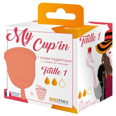 Biosynex My Cup'in Menstruationstasse Größe 1