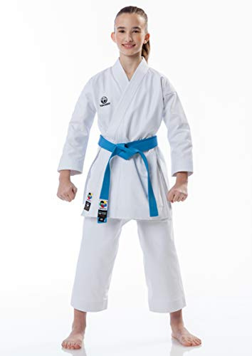 Tokaido Unisex Jugend Kata Master Junior Karateanzug, weiß, 150 (2,0)