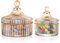 Bocaux À Bonbons Avec Couvercles Bocaux En Verre Vintage Petits + Grands Bocaux De Rangement Pour Bonbons, Chocolat, Haricots, Biscuits, Biscuits, Sucre Pour Cadeau D'anniversaire, Noël, Fête, Mariage