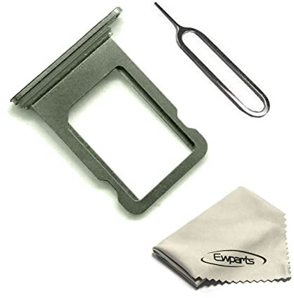 Simkartenhalter Slot Ersatz Kompatibel mit iPhone 11 Pro Simkarten Stecker mit iPhone 11 Pro Max Sim Karten Slot Mitternachtsgrün
