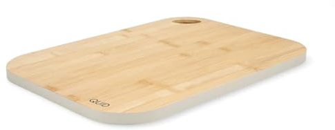Quid Moss Tabla De Corte Bambu 39x28x1,5cm Gris