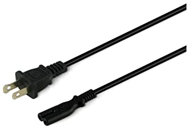 Cavo alimentazione da Spina Americana (usa) a presa IEC320 C7 lunghezza 1,8mt