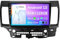 JOYX - 6G+128G - Android 14 IPS Autoradio Passt für Mitsubishi Lancer (2010-2016) - Kabellos CarPlay/Android Auto/DSP - LED Kamera & MIC - 10.1 Zoll 2 Din - DAB Lenkradsteuerung Fast-Boot 360-Kamera