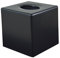 Corby Devon Cube Hotel Taschentuchbox-Abdeckung, Schwarz