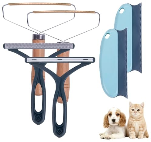 6pcs Pet Hair Remover - Carpet & Furniture Lint Remover Tool