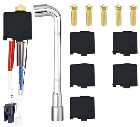 Hot End Druckkopf Extruder Kit, Hotend Kit Ersatz für Anycubic Kobra 2 / Kobra 2 Neo/Kobra 2 Pro/Kobra 2 Plus/Kobra 2 Max, Hochge Schwindigkeits 3D Drucker Teile Hot End Kit