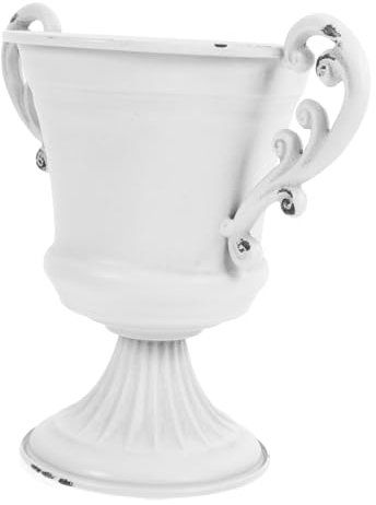 Zerodeko Vase Vintage Classique Grand Pot De Fleurs en Forme Durne Décoration Multifonctionnelle pour Patio Porche Et Maison