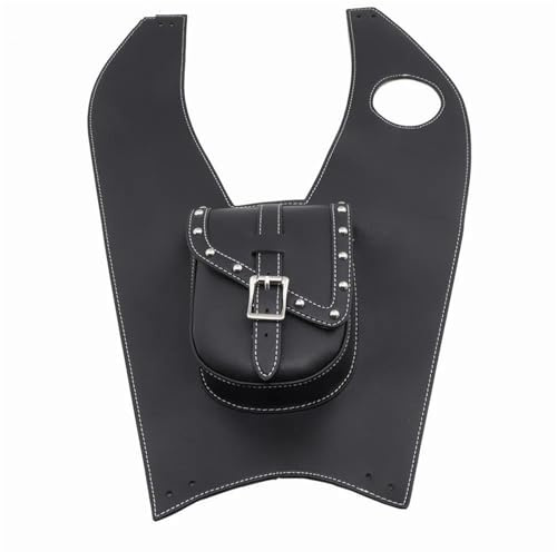Motorrad Hecktasche Für Suzuki Für Intruder Für Volusia Für VL800 Für VL 800 Motorrad Künstliche Leder Tank Cap Panel Abdeckung Pad Tasche Motorradtasche