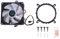 MOONDAME CPU Cooler LGA/2011/115X/775 3 Pin PC Cooling Radiator 2 Tubes 5 Colors LED Cooling Fan