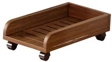 GXMDSGZ Computer Rollwagen CPU-Ständer, vielseitiger Tower, tragbarer Organizer, Mainframe-Computer-Host-Halterung for Heim-Gamer, Büro-Gaming-PC-Gehäuseschutz