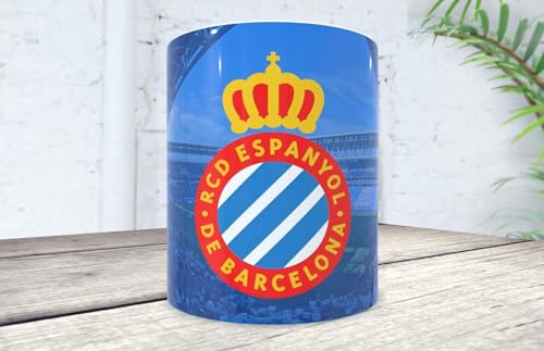 La Huella Espanyol-Tasse (RCD). Für echte Fans von Perico. Zeigen Sie Ihre Leidenschaft für Espanyol und lassen Sie die Kules blassen!