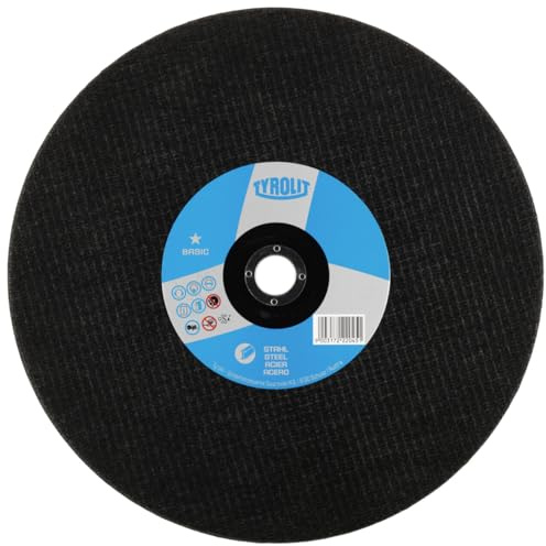 10x Tyrolit Trennscheibe gerade 350x4x25,4 mm A30 BASIC Stahl