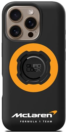 Quad Lock MAG Case - iPhone 16 Pro - McLaren Black