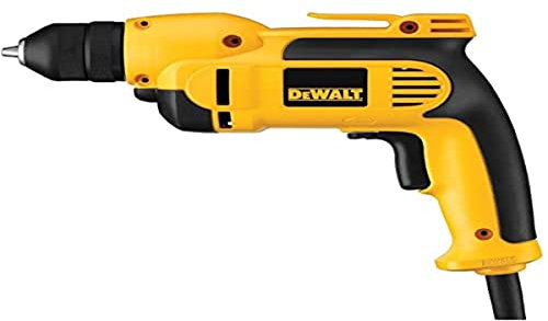 DeWalt DWD112S-QS - Taladro de 701 W con 1 velocidad variable, portabrocas automáticos de 10 mm