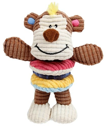 EBI Europet Bernina 304-427651 Hundespielzeug aus Plüsch Monkey Play, 16 x 19 cm
