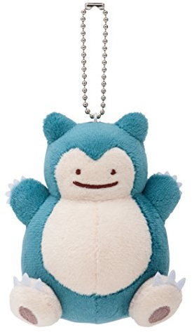 Pokemon Center Original Mascot Transformation! METAMON / Ditto / Métamorph Snorlax
