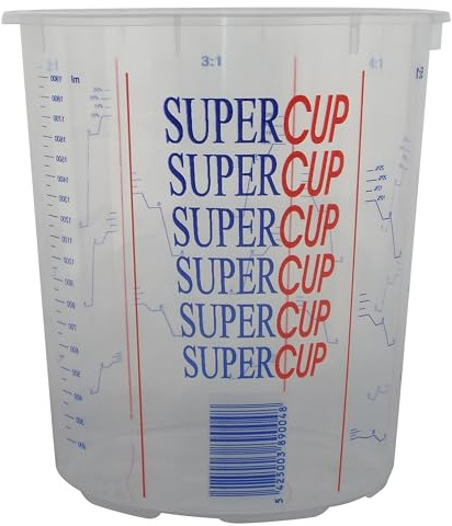 starchem x1 Supercup Extra Large Size 2240ml Plastic Paint Mixing Cups