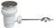 WIRQUIN Bonde de lavabo sans tirette SP201X - Plastique
