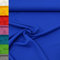 MAGAM-Stoffe 1m Mara Universal-Stoff uni Blickdicht Knitterarm Kostüm Tischdecken Dekostoff (19. Royalblau)