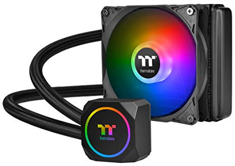 Thermaltake TH120 ARGB SYNCHRO Edition Intel/AMD All-in-One Système de refroidissement liquide 120 mm haute efficacité radiateur CPU Refroidisseur CL-W285-PL12SW-A