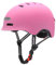 Casque de vélo avec Phare LED Intégré et Casque Arrière léger pour Hommes et Femmes (Rose, M)