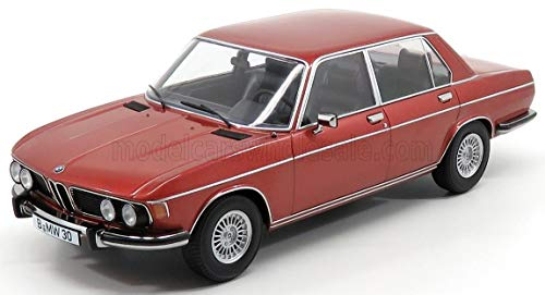 KK-Scale B-M-W E3 3.0S Limousine Oberklasse Rot Braun Metallic 1968-1977 1/18 Modell Auto