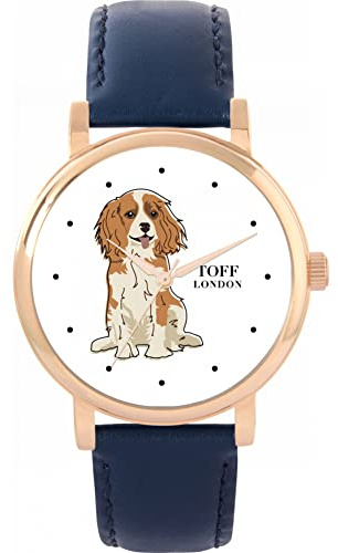 Toff London Cavalier King Charles Hundeuhr