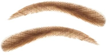 XXL Lashes - 1 paire de faux sourcils réutilisables, 100% cheveux humains, faits main, pour femmes et hommes, brun clair, marron clair